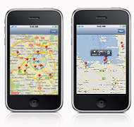 Application iphone Tennis Club : mise en relation de partenaires de tennis