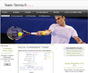 Calcul du classement de tennis en ligne, technique du tennis en vido, la technique des champions de tennis