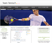 Calcul du classement de tennis en ligne, technique du tennis en vid�o, la technique des champions de tennis